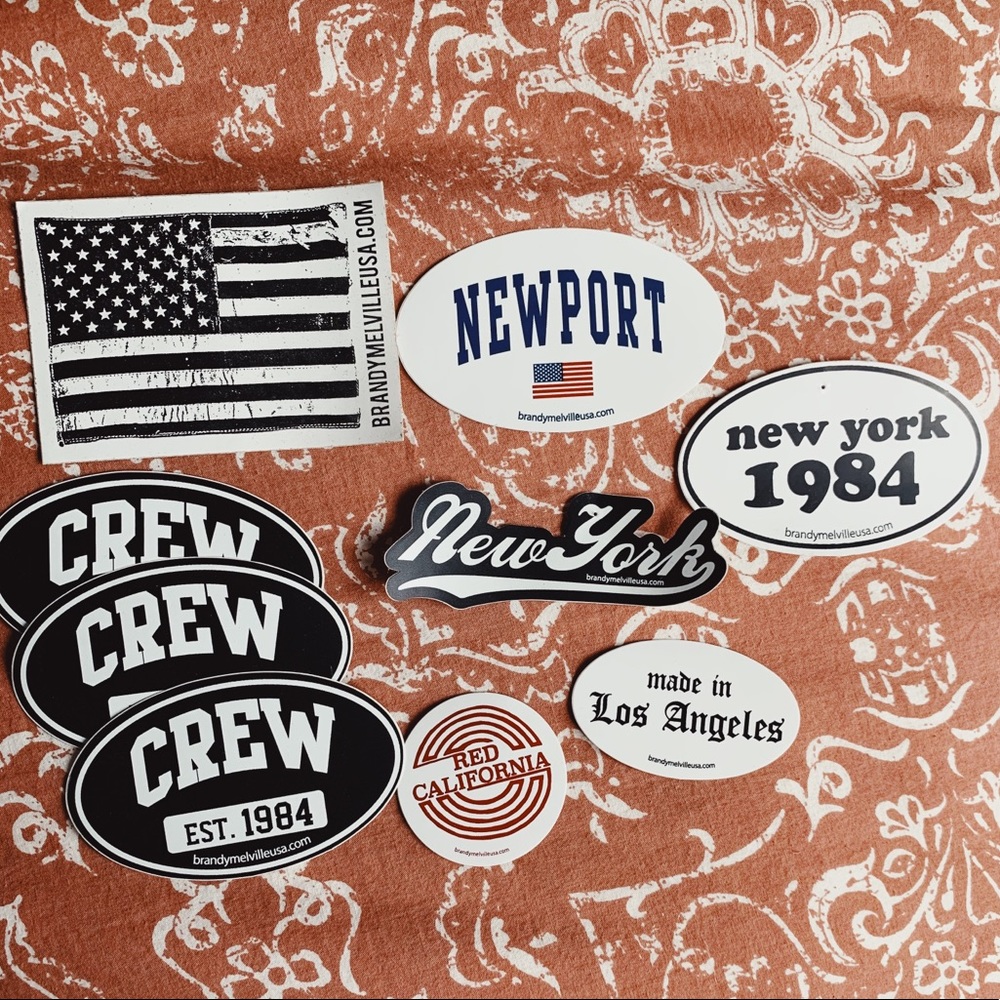Brady Melville sticker pack